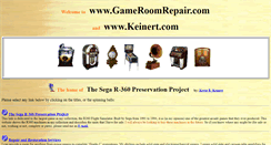 Desktop Screenshot of gameroomrepair.com