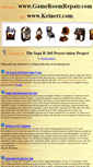 Mobile Screenshot of gameroomrepair.com